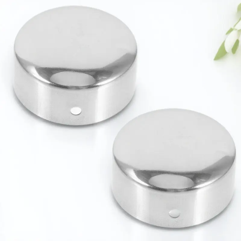 2Pcs Premium Stainless Steel Handrail End Caps Smooth Finish No Deformation Snug Fit for Round Tubing Wood Rail Outdoor Stair
2Pcs Premium Stainless Steel Handrail End Caps Smooth Finish No Deformation Snug Fit for Round Tubing Wood Rail Outdoor Stair