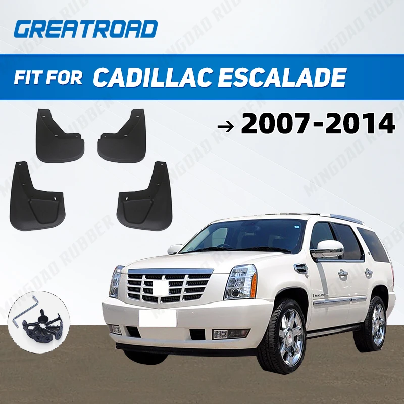 For Cadillac Escalade 2007-2014 2008 2009 2010 2012 2013 Mudflaps Splash Guards Mudguards Mud Flaps Fender car Accessories
For Cadillac Escalade 2007-2014 2008 2009 2010 2012 2013 Mudflaps Splash Guards Mudguards Mud Flaps Fender car Accessories