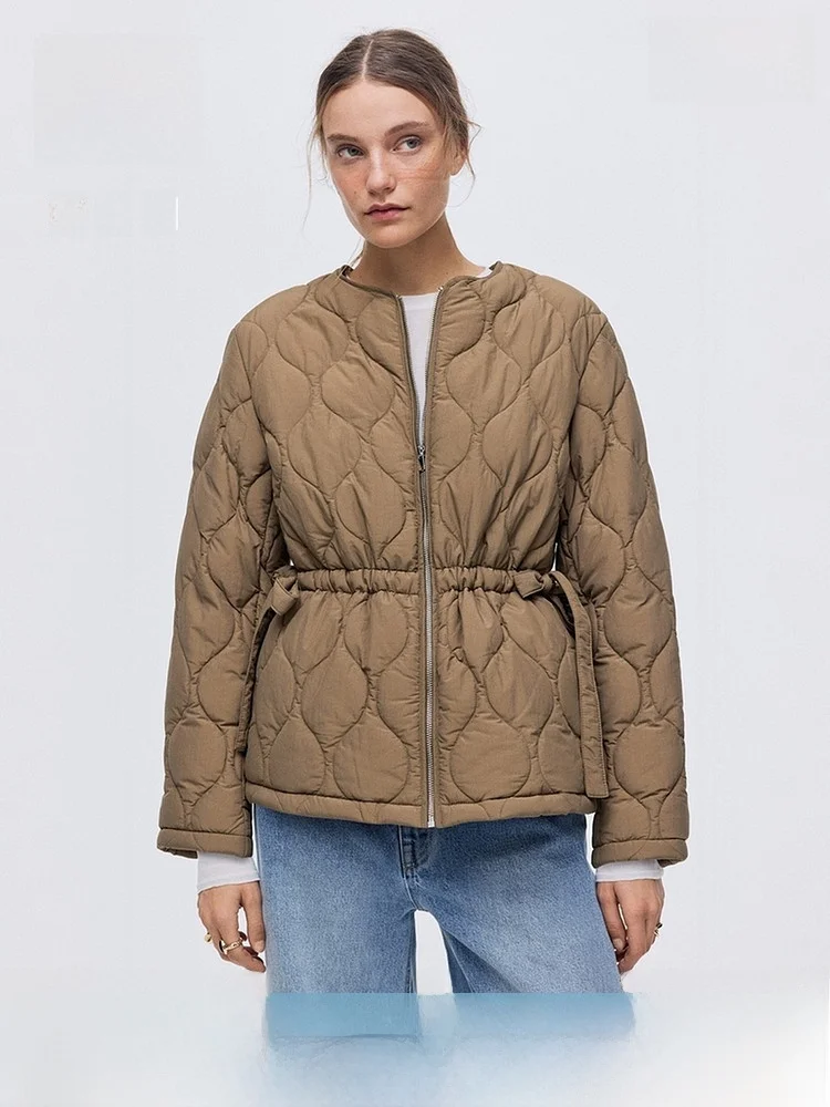 H&M Women's Cotton Jaet 2026 Spring New Diamond Pattern THERMOLITE® Stitching Outerwear Coat 324292
H&M Women's Cotton Jaet 2026 Spring New Diamond Pattern THERMOLITE® Stitching Outerwear Coat 324292