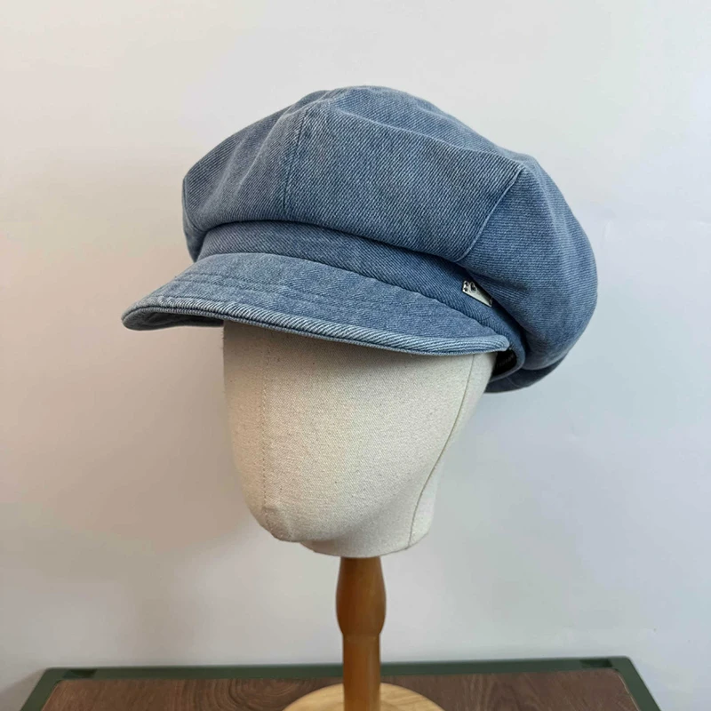 Octagonal Cap Denim Newsboy Hat Women Vintage Style Spring Autumn Accessory For Outdoor Painter Casual
Octagonal Cap Denim Newsboy Hat Women Vintage Style Spring Autumn Accessory For Outdoor Painter Casual