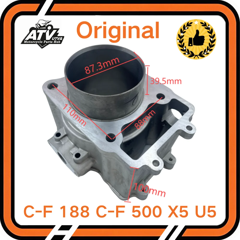 87.5MM Cylinder For CF CF188 500 CF500 500CC UTV ATV GO KART 0180-023100
87.5MM Cylinder For CF CF188 500 CF500 500CC UTV ATV GO KART 0180-023100