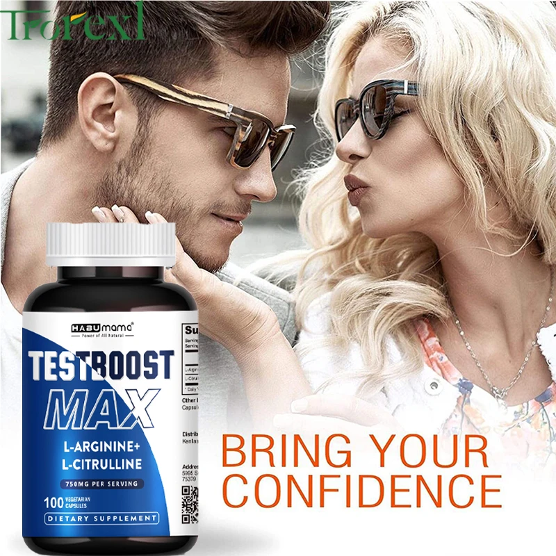 L-Arginine&L-Citrulline 100 Caps - 100% Pure Non-GMo Supports Reproductive Health Natural Energizer, Increase Size & Stamina
L-Arginine&L-Citrulline 100 Caps - 100% Pure Non-GMo Supports Reproductive Health Natural Energizer, Increase Size & Stamina