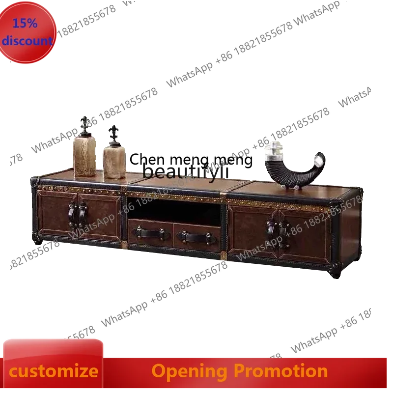 ss7304 ss03 Американский средневековый шкаф для телевизора от пола до потолка Французский ретро с заклепками из алюминиевой кожи для гостиной с длинными ящиками
ss7304 ss03 Американский средневековый шкаф для телевизора от пола до потолка Французский ретро с заклепками из алюминиевой кожи для гостиной с длинными ящиками