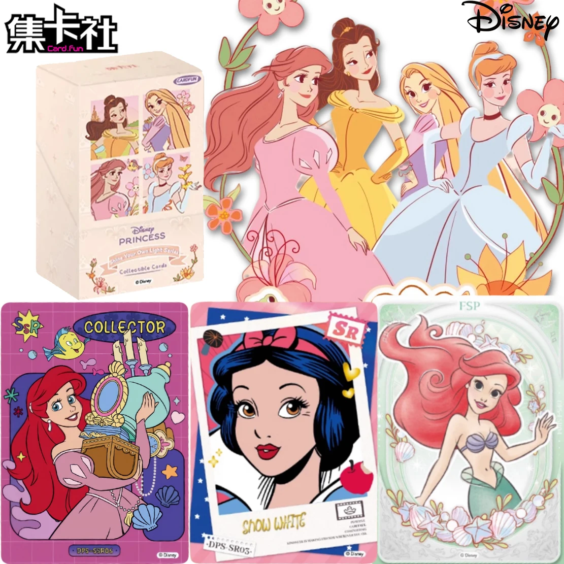 CardFun Disney Princess Shining Self Collection Card Original Box Genuine Snow White Card Cartoon Anime Peripheral Children Gift
CardFun Disney Princess Shining Self Collection Card Original Box Genuine Snow White Card Cartoon Anime Peripheral Children Gift