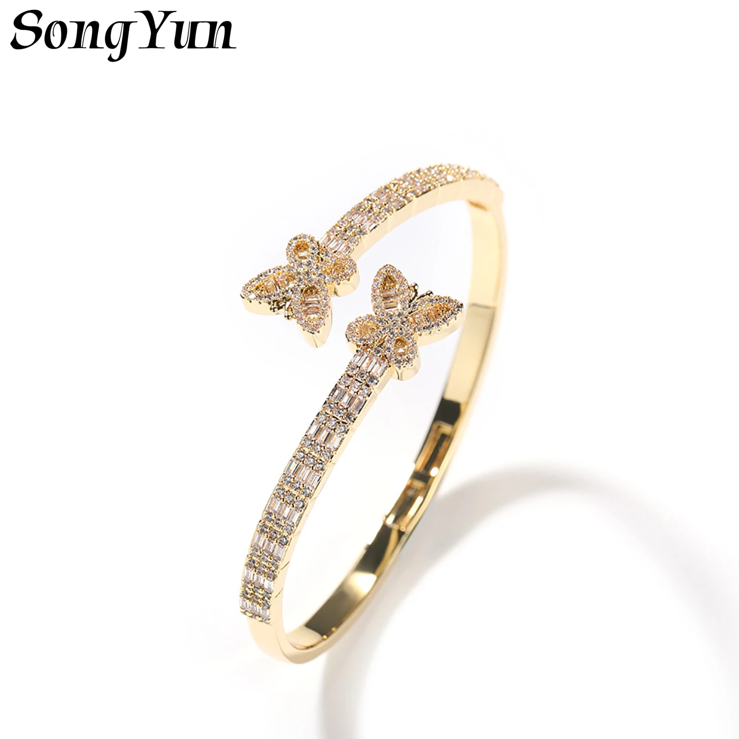 SongYun Jewelry MHT Quality Brass Bracelet Bangle Charm CZ 7A Zircon Valentine Gift Minimalist Style Women Bracelets Jewelry
SongYun Jewelry MHT Quality Brass Bracelet Bangle Charm CZ 7A Zircon Valentine Gift Minimalist Style Women Bracelets Jewelry