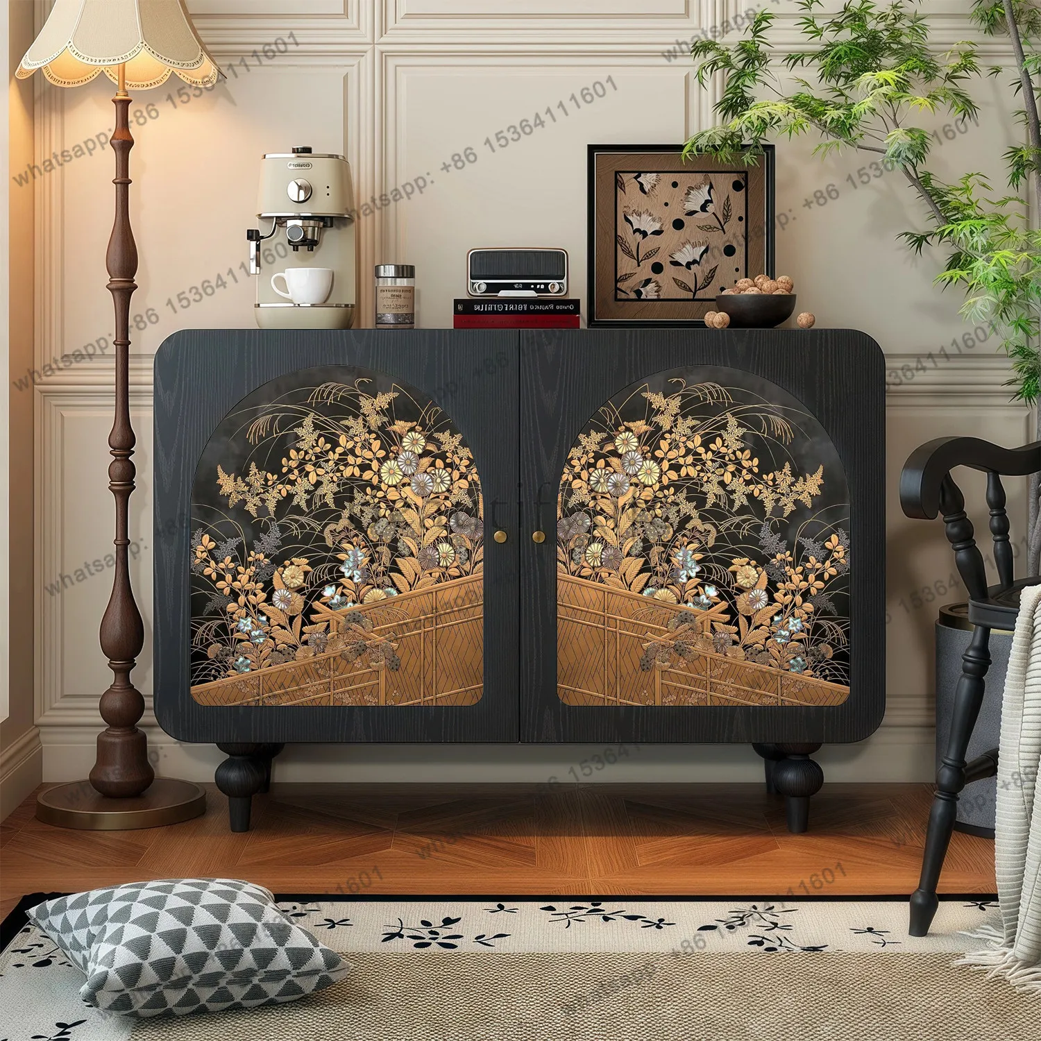 Medieval solid wood dining side cabinet, living room against the wall, storage bedroom, premium bedside cabinet
Medieval solid wood dining side cabinet, living room against the wall, storage bedroom, premium bedside cabinet