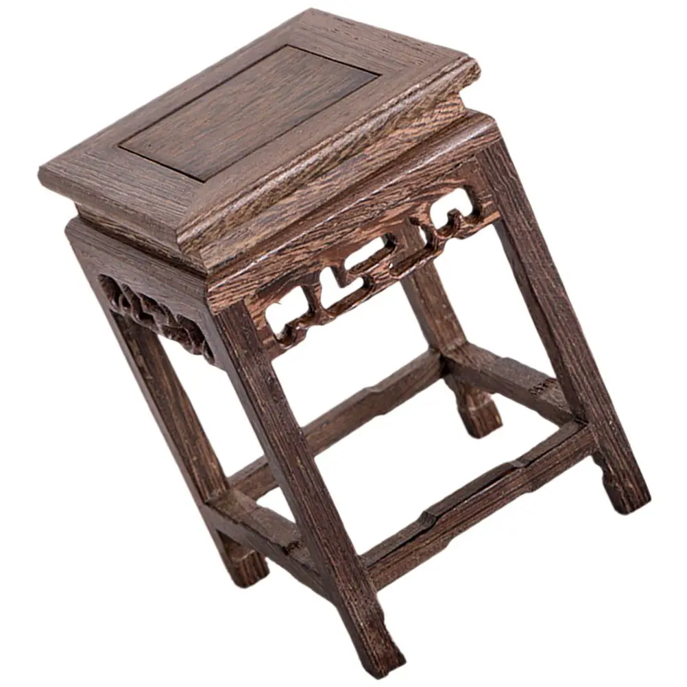 Wooden Crafts Stand Base Planter Holder Vintage Decor Flower Pot Display Stand Lightweight Practical
Wooden Crafts Stand Base Planter Holder Vintage Decor Flower Pot Display Stand Lightweight Practical