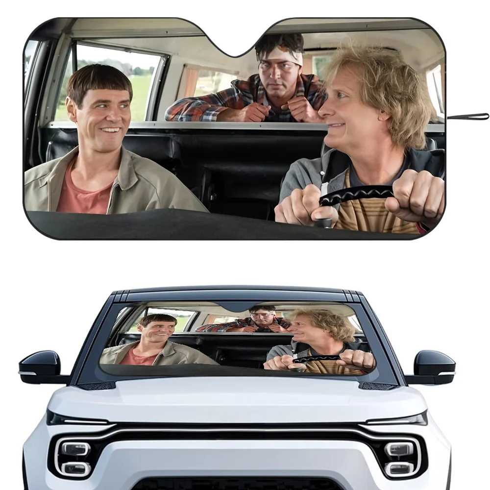 D-Dumb and Dumber Car Sunshade Curtains Heat-insulating Aluminum FilmReusable Suction Cup Blocks UV Rays Car Sun Visor Protector
D-Dumb and Dumber Car Sunshade Curtains Heat-insulating Aluminum FilmReusable Suction Cup Blocks UV Rays Car Sun Visor Protector