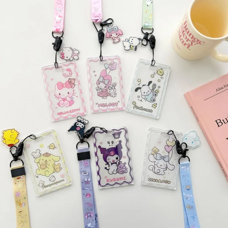 Anime Sanrio Student Campus Card Cover Lanyard Credit Id Bus Bank Access Control Card Case Accessory Hanging Rope Cute Kids Gift
Anime Sanrio Student Campus Card Cover Lanyard Credit Id Bus Bank Access Control Card Case Accessory Hanging Rope Cute Kids Gift