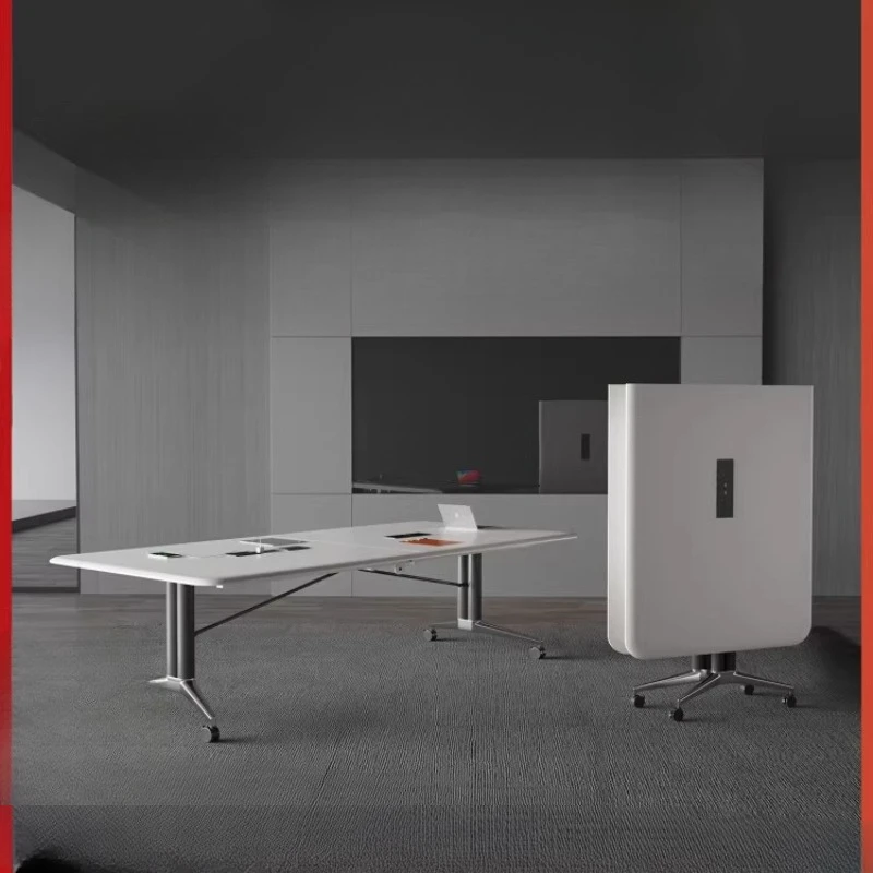 Blister folding conference table, long table removable splicing desk
Blister folding conference table, long table removable splicing desk