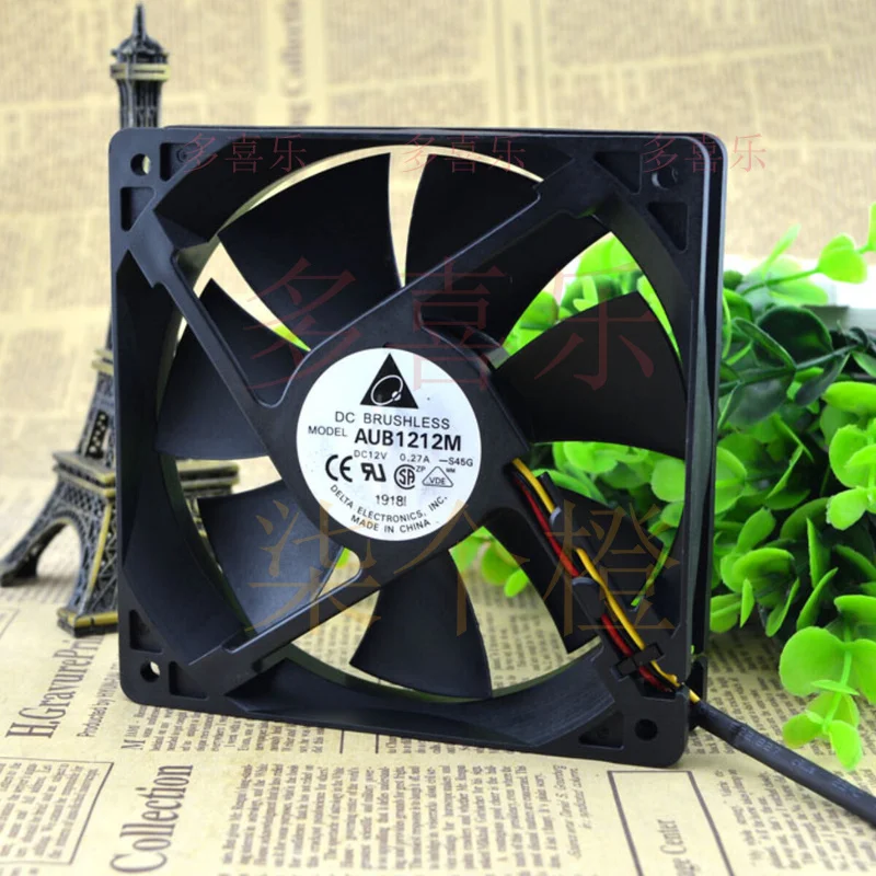 ZMZM for DELTA AUB1212M 12V 0.27A 12cm 12025 Chassis Industrial Cooling Fan
ZMZM for DELTA AUB1212M 12V 0.27A 12cm 12025 Chassis Industrial Cooling Fan