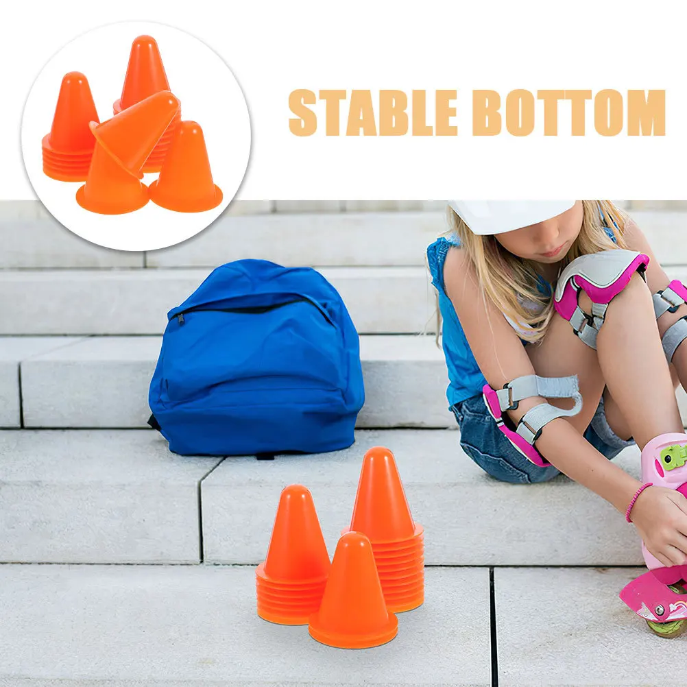 30Pcs Bright Color Training Cones for Soccer Basketball Roller Skating Agility Sports Stable Roller Skating Cones
30Pcs Bright Color Training Cones for Soccer Basketball Roller Skating Agility Sports Stable Roller Skating Cones