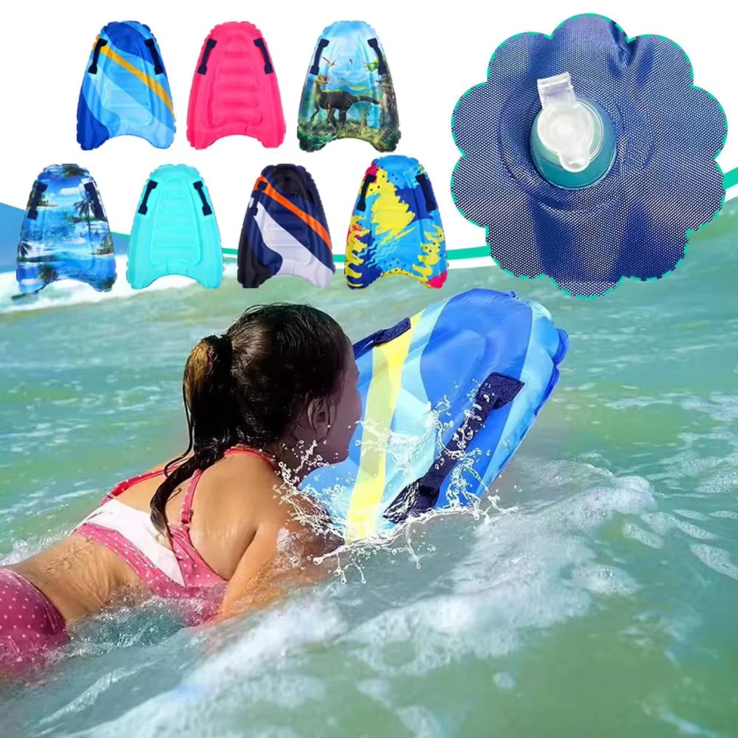 Summer Surfing Children Inflatable Paddle Surfboard Swimming Outdoor Fun Water Mat Floating Beach Pad Surfboards T2o9
Summer Surfing Children Inflatable Paddle Surfboard Swimming Outdoor Fun Water Mat Floating Beach Pad Surfboards T2o9