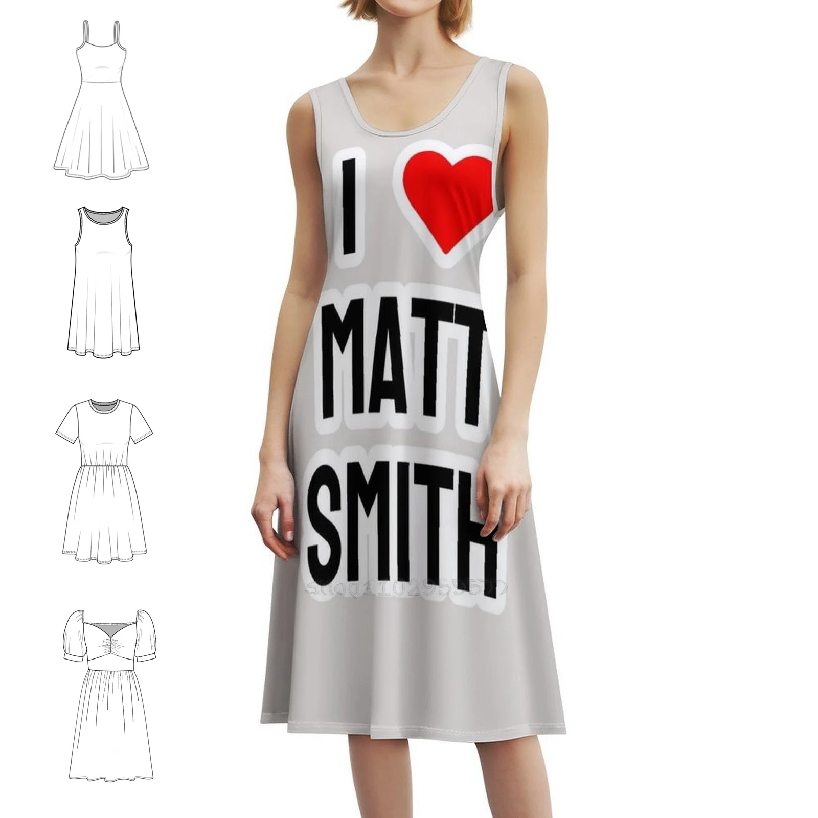 I Love Matt Smith Платье в корейском стиле для женщин Элегантное повседневное платье для вечеринки или повседневной носки Matt Smith Smith Matt Smith
I Love Matt Smith Платье в корейском стиле для женщин Элегантное повседневное платье для вечеринки или повседневной носки Matt Smith Smith Matt Smith