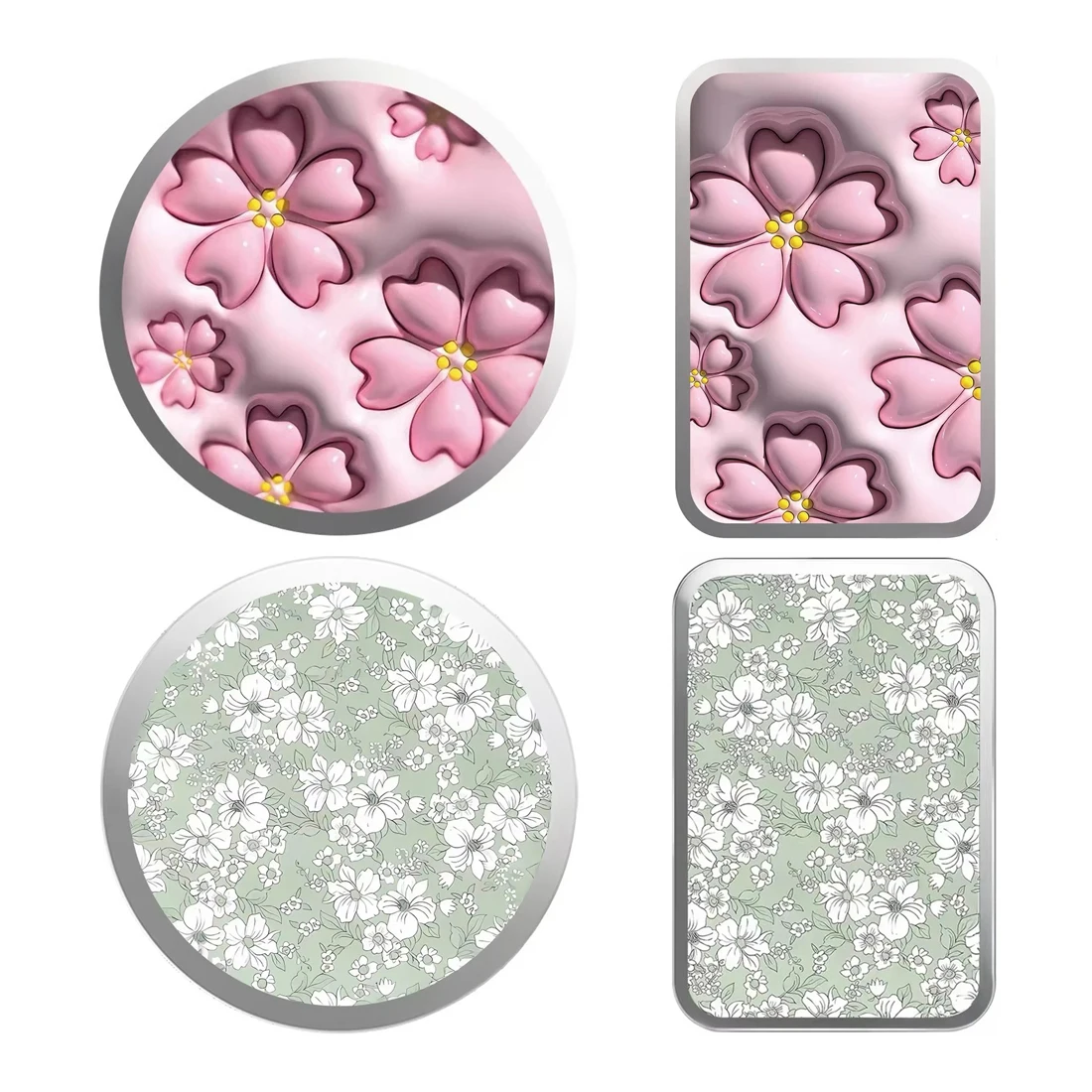 Pink Green Flower MagSafe Folding Black Phone Stand for iPhone Holder Mount Support for Samsung Galaxy
Pink Green Flower MagSafe Folding Black Phone Stand for iPhone Holder Mount Support for Samsung Galaxy