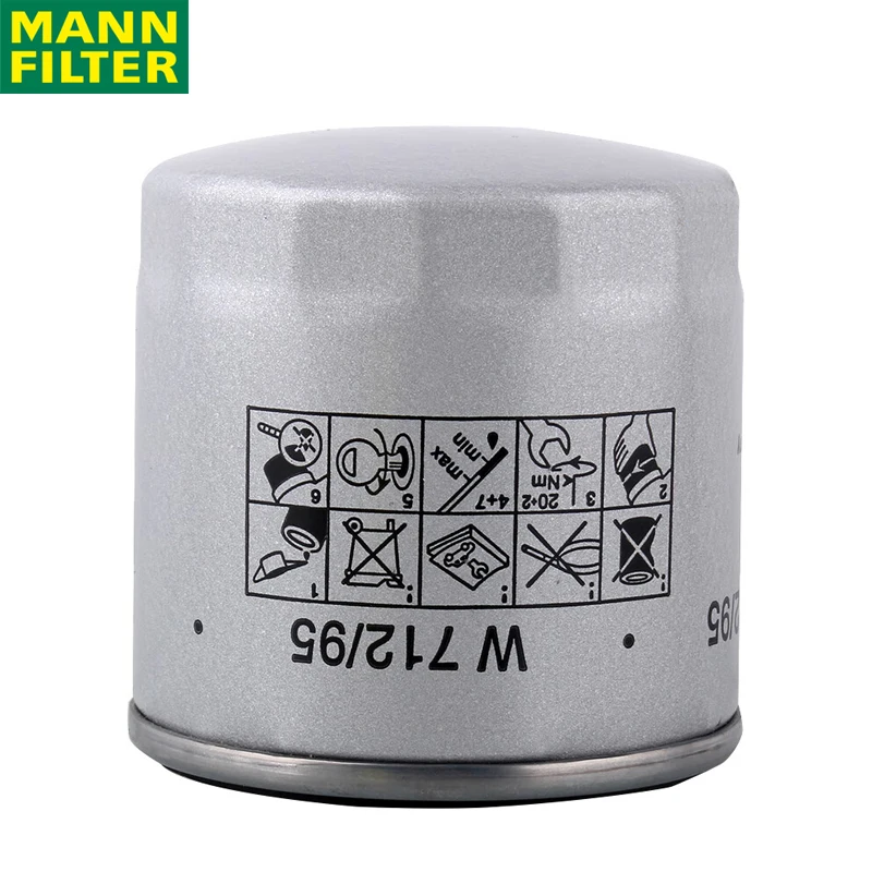 MANN FILTER W712/95 Oil Filter For AUDI SKODA VW Volkswagen Original Top Filtration Performance Original 04E115561
MANN FILTER W712/95 Oil Filter For AUDI SKODA VW Volkswagen Original Top Filtration Performance Original 04E115561