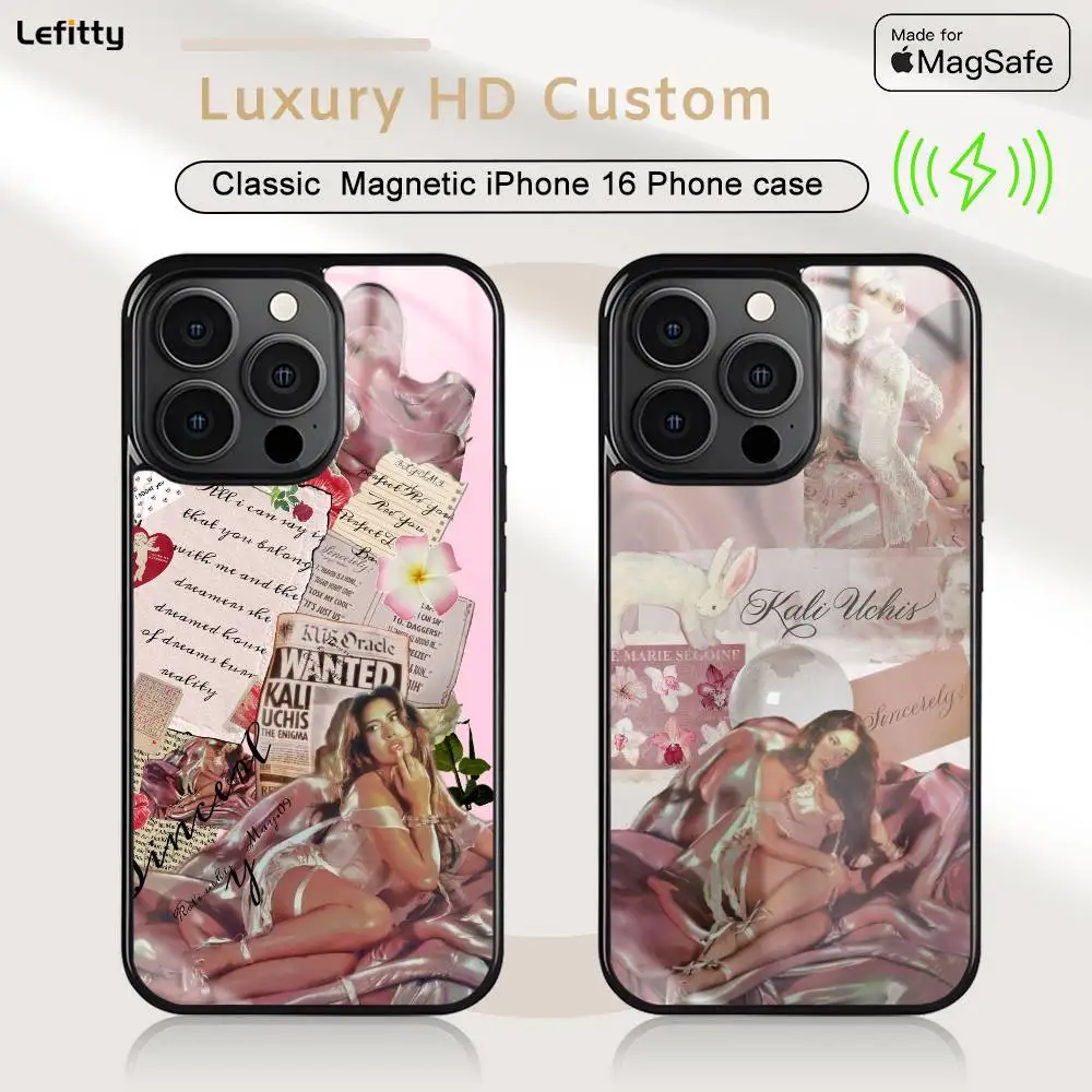 Pop Singer K-Kali Uchis Phone Case For iPhone 16 15 14 13 12 11 Pro Max Plus Mini Magsafe Charging Cover Magnetic Hard Shell
Pop Singer K-Kali Uchis Phone Case For iPhone 16 15 14 13 12 11 Pro Max Plus Mini Magsafe Charging Cover Magnetic Hard Shell