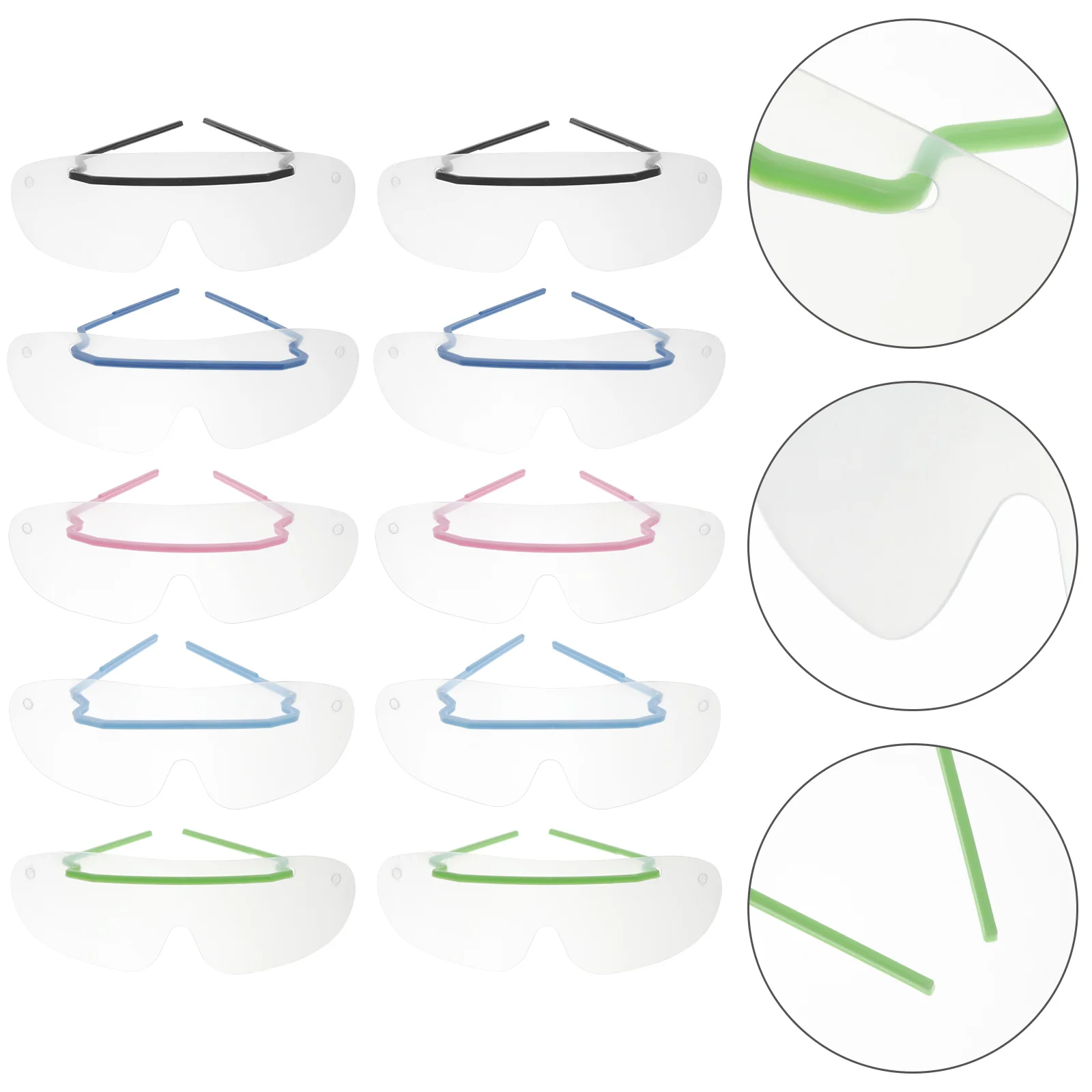 10 Pcs Eyes Protector Mask Dust-proof Protective Glasses for Adults Anti-spittle
10 Pcs Eyes Protector Mask Dust-proof Protective Glasses for Adults Anti-spittle
