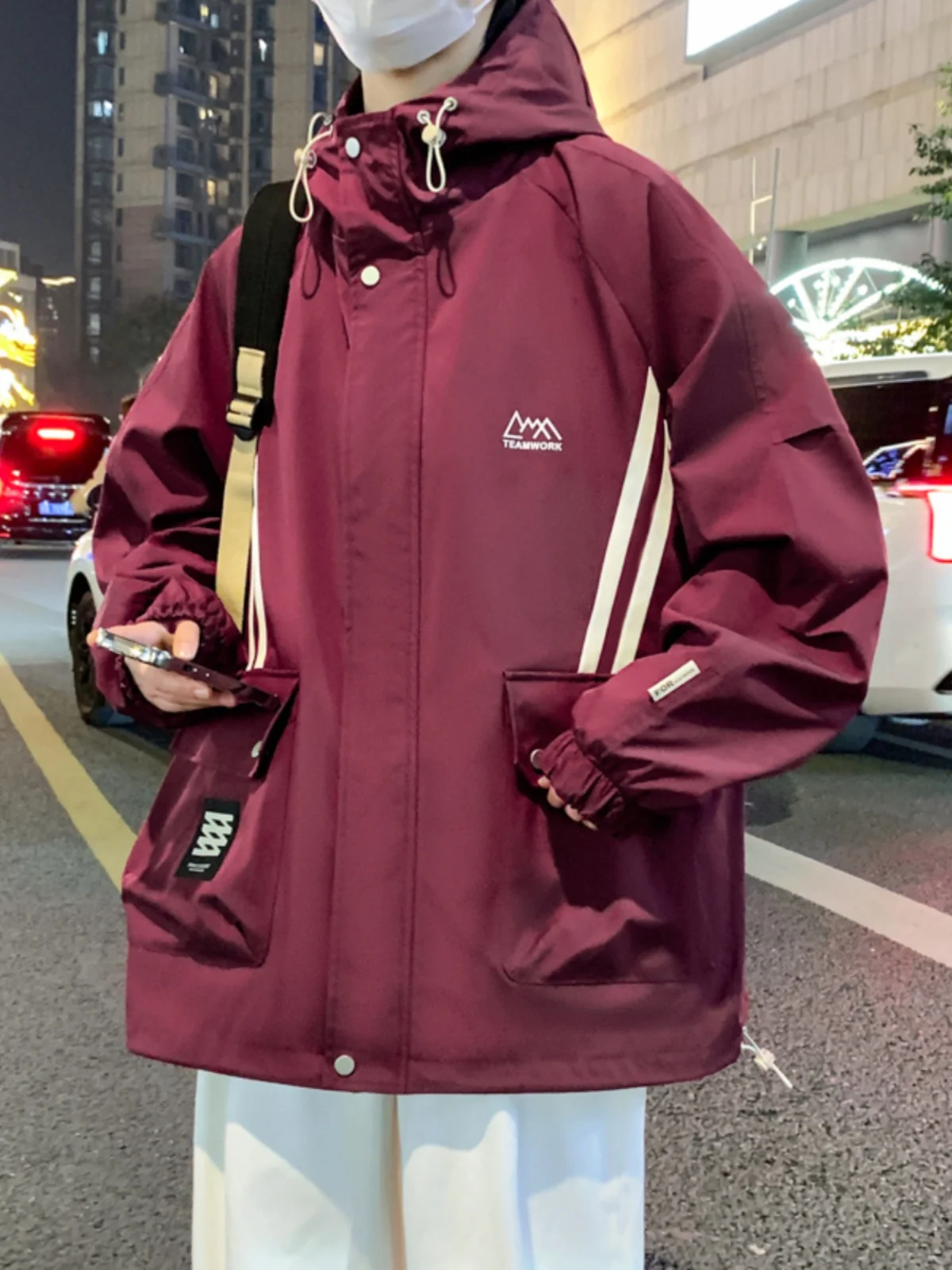 Outdoor Men's Jaet Spring Autumn New Sle Loose Workwear Windproof Waterproof Coat Couple Outerwear Polyester Nylon Cos...
Outdoor Men's Jaet Spring Autumn New Sle Loose Workwear Windproof Waterproof Coat Couple Outerwear Polyester Nylon Cos...