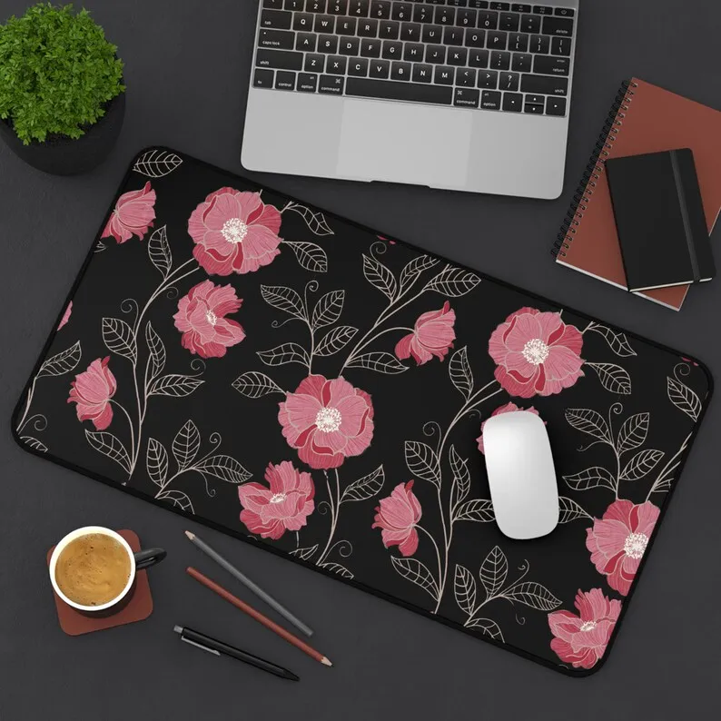 Floral Mouse Pad,Beautiful Flowers Office Decoration for Women,Non-Slip Waterproof Gaming Desk Pad,Perfect Gift for Plant Lovers
Floral Mouse Pad,Beautiful Flowers Office Decoration for Women,Non-Slip Waterproof Gaming Desk Pad,Perfect Gift for Plant Lovers