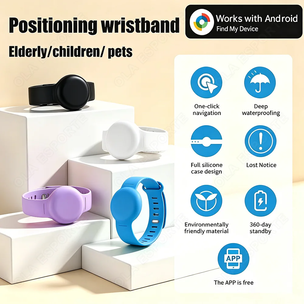Smart Tracker Bracelet for Kids, Soft Silicone Waterproof Wristband, Lightweight GPS Tracker Watch Band Tracking Wristband New
Smart Tracker Bracelet for Kids, Soft Silicone Waterproof Wristband, Lightweight GPS Tracker Watch Band Tracking Wristband New