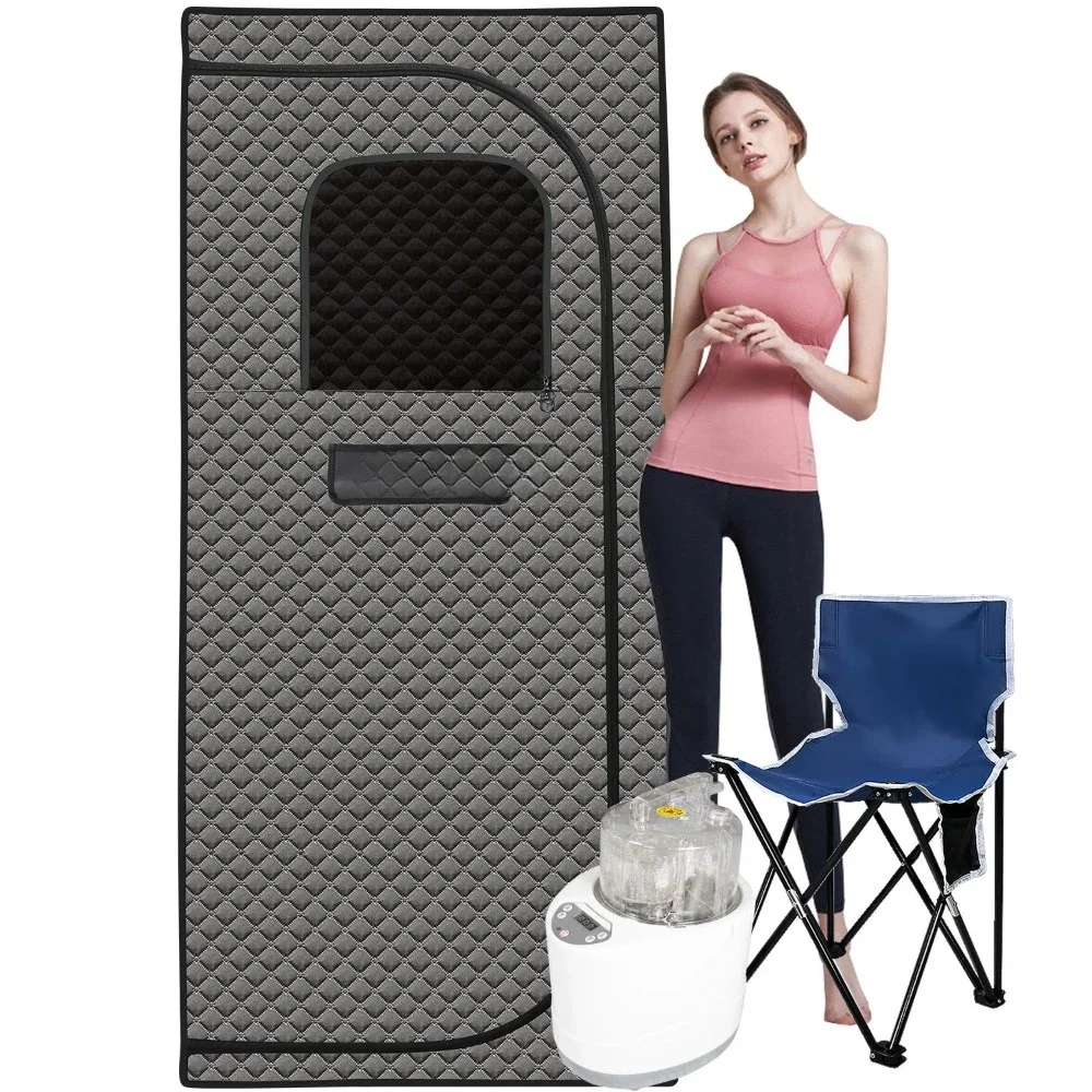 Portable Sauna for Home, Personal Sauna, Chair, Remote Included for Home Sauna - Enjoy Your Own Personal Spa, Steam Sauna Tent
Portable Sauna for Home, Personal Sauna, Chair, Remote Included for Home Sauna - Enjoy Your Own Personal Spa, Steam Sauna Tent