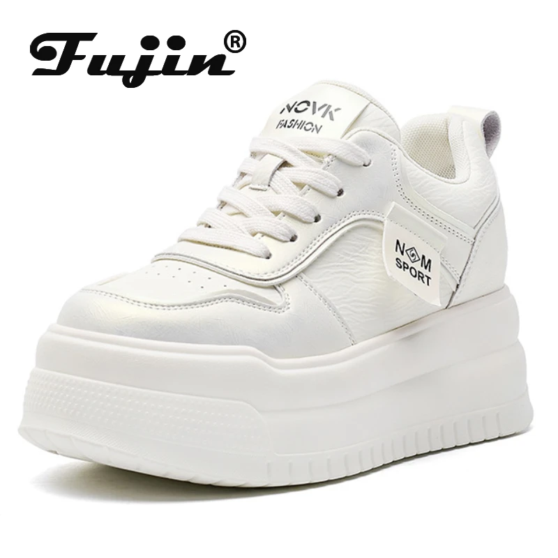 Fujin 6 см, удобные дышащие кроссовки из натуральной коровьей кожи, вулканизированные туфли на плоской подошве на массивной подошве, туфли на танкетке на платформе для скейтборда
Fujin 6 см, удобные дышащие кроссовки из натуральной коровьей кожи, вулканизированные туфли на плоской подошве на массивной подошве, туфли на танкетке на платформе для скейтборда