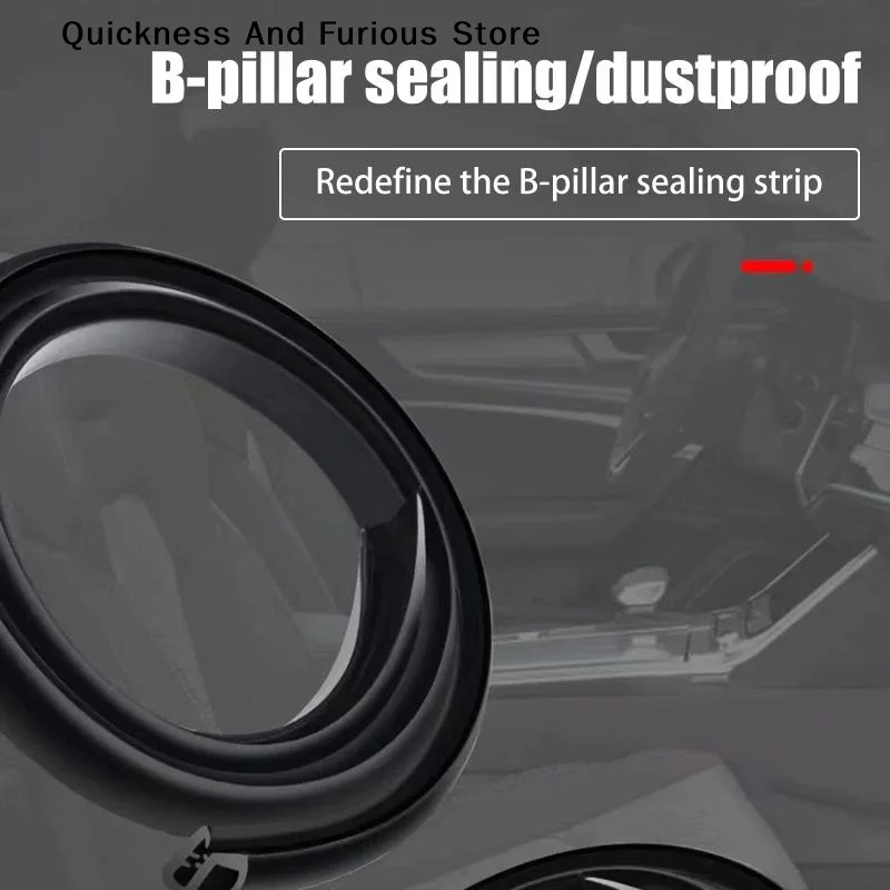 Car Door Rubber Seal Strip B Pillar Car Sealing Strip Anti-Scratch Noise Insulation Dustproof Self-adhesive Strip Middle Column
Car Door Rubber Seal Strip B Pillar Car Sealing Strip Anti-Scratch Noise Insulation Dustproof Self-adhesive Strip Middle Column