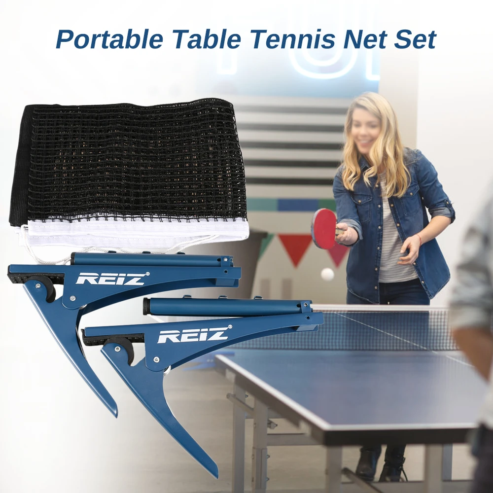 Standard Clip-onType Table Tennis Mesh Net Professional Ping Pong Table Net Rack Kit Accessories Clamp Types
Standard Clip-onType Table Tennis Mesh Net Professional Ping Pong Table Net Rack Kit Accessories Clamp Types