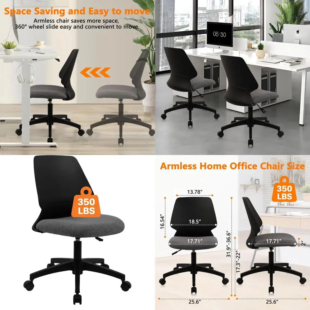 Ergonomic Upholstered Swivel Chair with Adjustable Height for Home Office, Comfortable Desk Chair on Wheels for Meetings and Con
Ergonomic Upholstered Swivel Chair with Adjustable Height for Home Office, Comfortable Desk Chair on Wheels for Meetings and Con