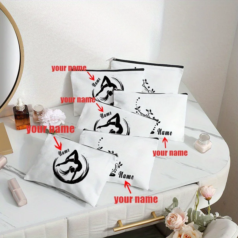 Custom Name Gymnastic Travel Pattern Makeup Bag Travel Toilet Storage Bag Party Gift Cosmetic Pouch for Makeup Lightweight Bags
Custom Name Gymnastic Travel Pattern Makeup Bag Travel Toilet Storage Bag Party Gift Cosmetic Pouch for Makeup Lightweight Bags