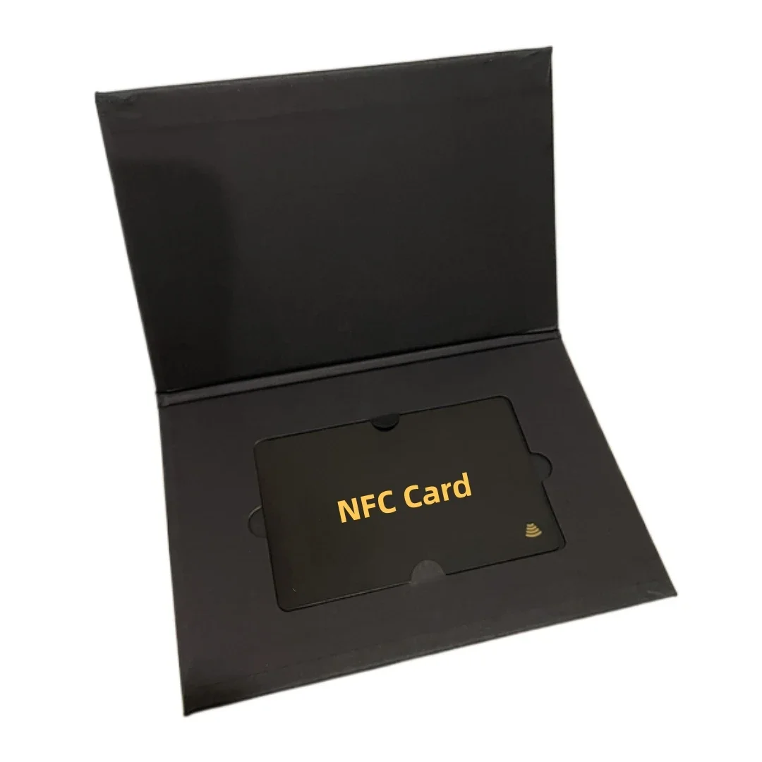 Custom Black RFID Metal Blank NFC Business Card Hybrid Luxury Smart Metal NFC Card With Packing
Custom Black RFID Metal Blank NFC Business Card Hybrid Luxury Smart Metal NFC Card With Packing