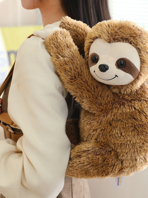 Adorable Lazy Sloth Plush Backpack Cartoon Dual Shoulder Doll Bag Kids Pack with Sheep Monkey Long Neck Giraffe Designs
Adorable Lazy Sloth Plush Backpack Cartoon Dual Shoulder Doll Bag Kids Pack with Sheep Monkey Long Neck Giraffe Designs