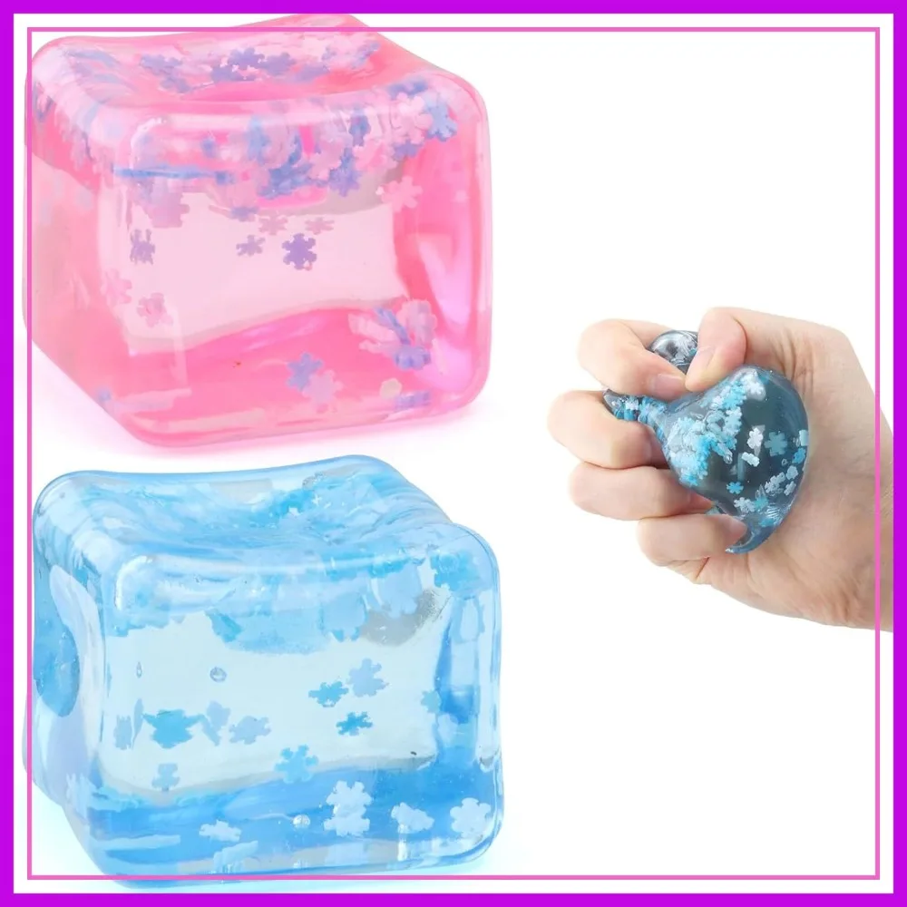 Ice Cube Fidget Toy 2 Pack: Squishy Stress Balls, Anxiety Relief, Classroom Prizes for Teens Adults
Ice Cube Fidget Toy 2 Pack: Squishy Stress Balls, Anxiety Relief, Classroom Prizes for Teens Adults