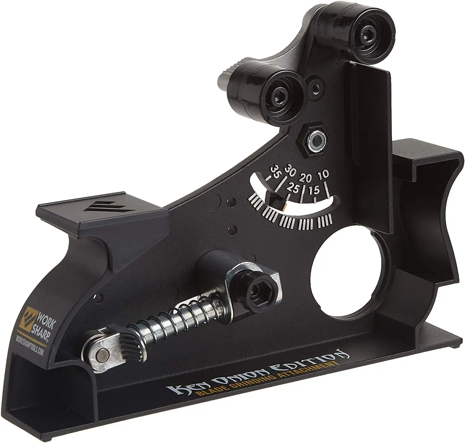 Blade Grinder Attachment for Knife and Tool Sharpener, Compatible with Ken Onion Edition MK.1 Models
Blade Grinder Attachment for Knife and Tool Sharpener, Compatible with Ken Onion Edition MK.1 Models