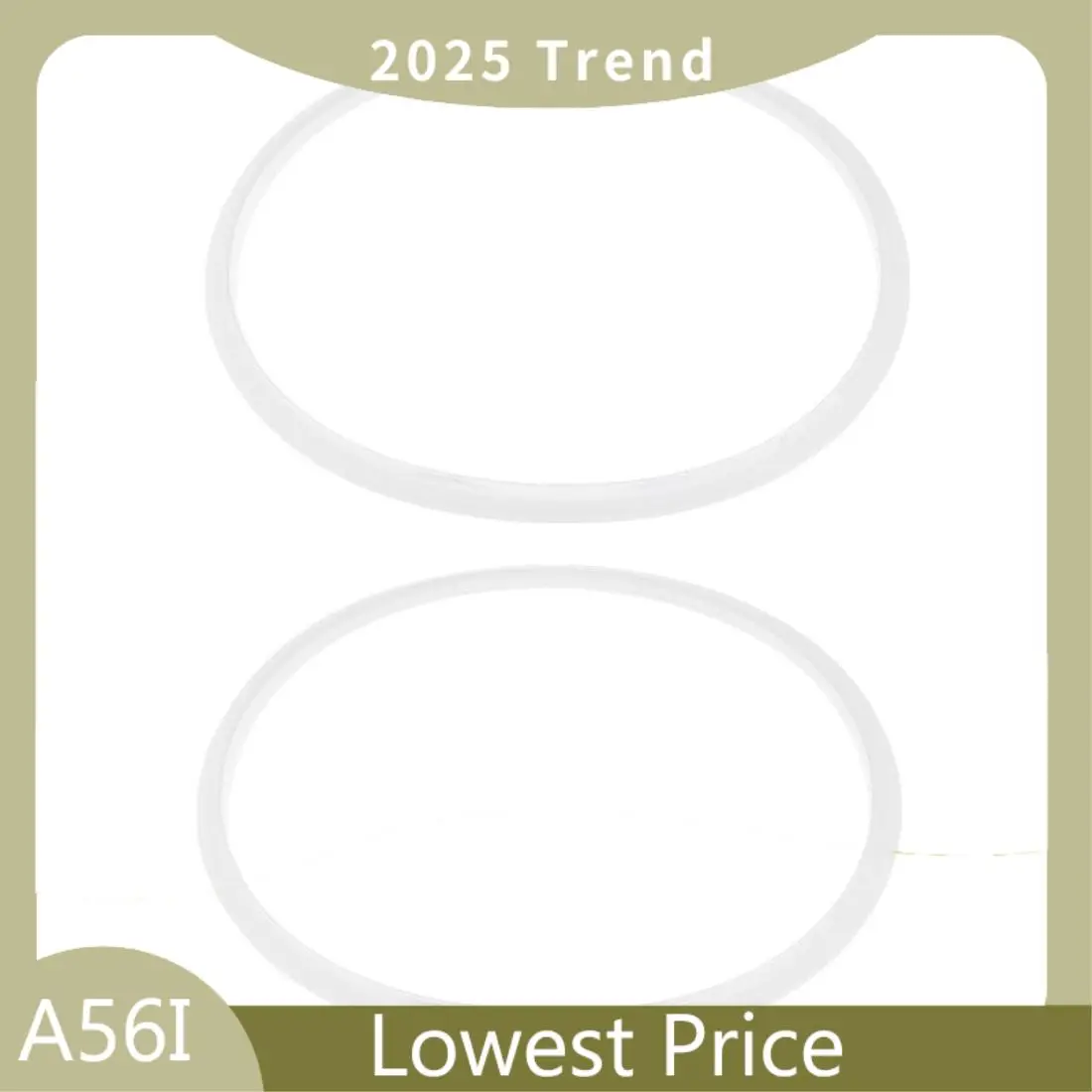 ABDD 2 Pieces Rubber Gasket Sealing Ring Pressure Cookers 28Cm Inside Diameter, Transparent White
ABDD 2 Pieces Rubber Gasket Sealing Ring Pressure Cookers 28Cm Inside Diameter, Transparent White