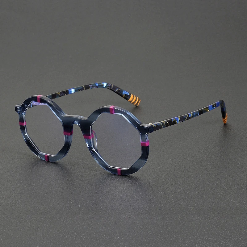 High-quality Niche Design Polygon Splicing Men's Plate Glasses Women's Fashion Trend Broken Sense of Makeup Frame Can Be Matched
High-quality Niche Design Polygon Splicing Men's Plate Glasses Women's Fashion Trend Broken Sense of Makeup Frame Can Be Matched
