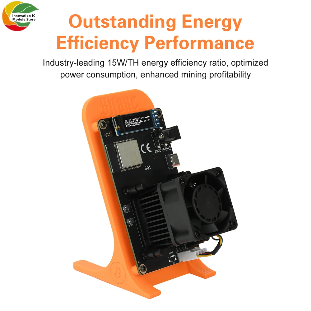 0.96-inch Oled Screen Esp32-S3 Development Board Bitaxe Gamma 601 Hash Rate 1.2Th/s Computing Power Type C Interface
0.96-inch Oled Screen Esp32-S3 Development Board Bitaxe Gamma 601 Hash Rate 1.2Th/s Computing Power Type C Interface