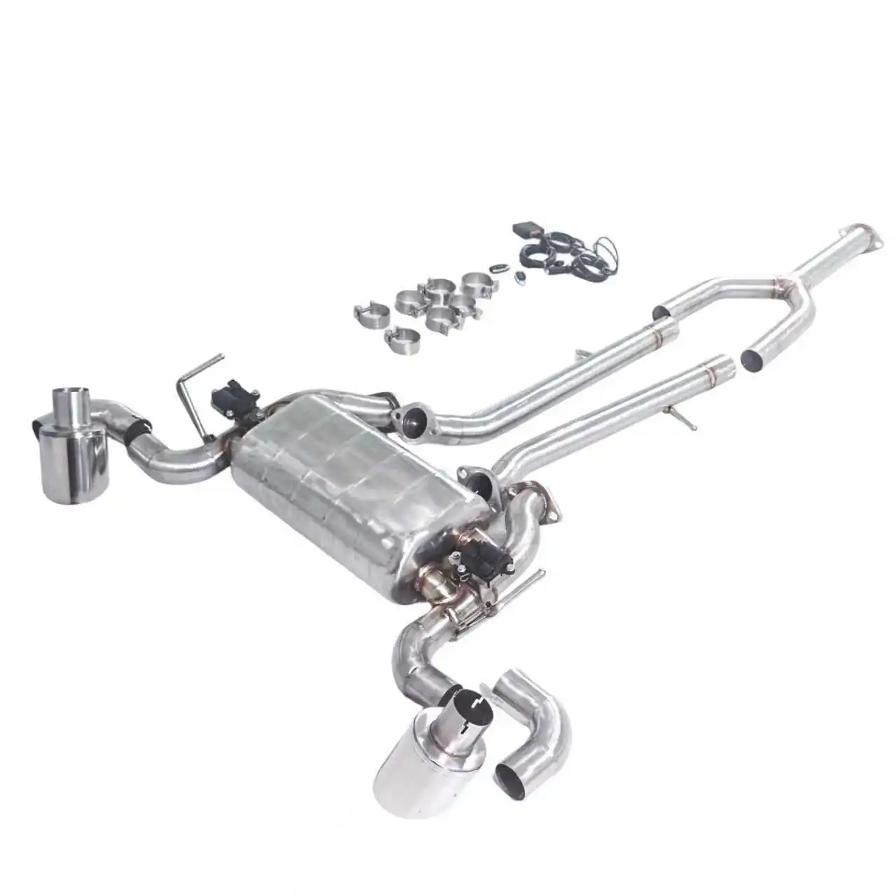 GFC exhaust/suitable for 18-23 Infiniti Q50S 3.0T catback stainless steel performance exhaust dual output 114 bevel tip
GFC exhaust/suitable for 18-23 Infiniti Q50S 3.0T catback stainless steel performance exhaust dual output 114 bevel tip