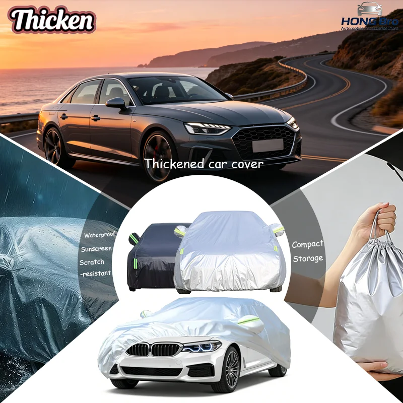 For Audi A4/S4 Sedan 2008-2025 Waterproof Car Cover With Zipper Door & Windproof Bands, Snow Rain Dust Hail Resistant
For Audi A4/S4 Sedan 2008-2025 Waterproof Car Cover With Zipper Door & Windproof Bands, Snow Rain Dust Hail Resistant