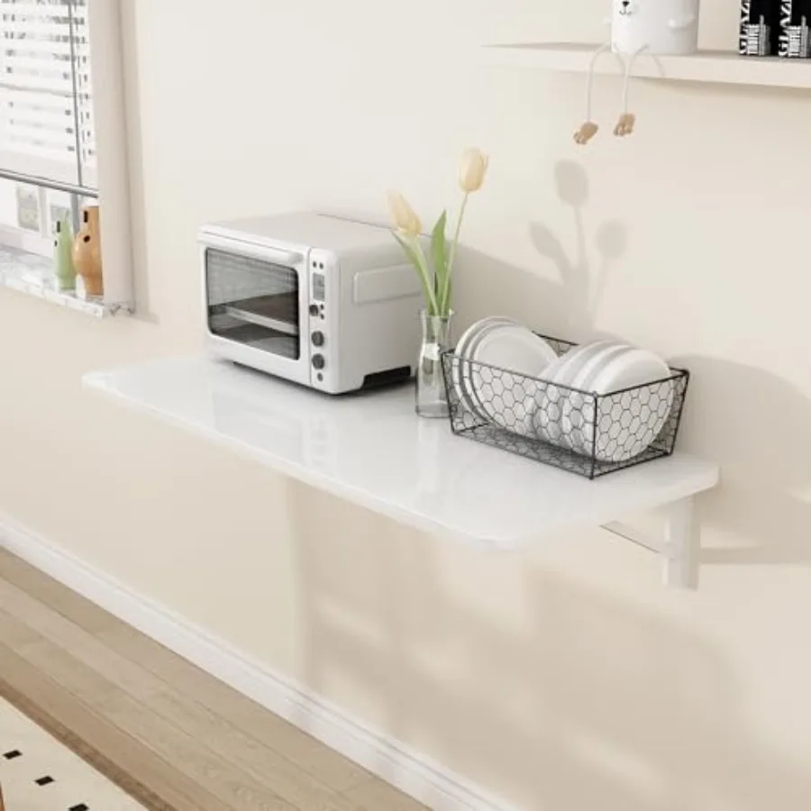Wall Mounted Laundry Room Folding Table Fold Down Desk for Small Spaces Office Study Work Bench Kitchen Dining Restaurant Home
Wall Mounted Laundry Room Folding Table Fold Down Desk for Small Spaces Office Study Work Bench Kitchen Dining Restaurant Home