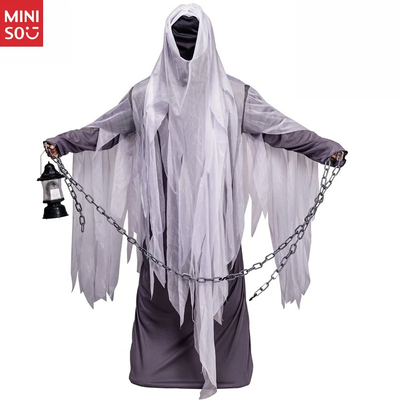 Big Man Horror Ghost Faceless Halloween Costume Stage Cosplay Lantern Ghost
Big Man Horror Ghost Faceless Halloween Costume Stage Cosplay Lantern Ghost