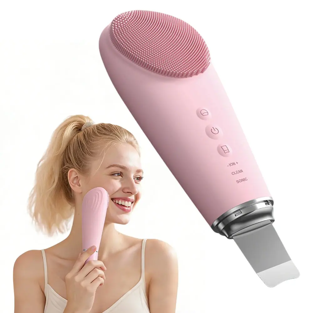 Skincare Tool 2-in-1 Facial Deep Pore Cleansing Brush Ultrasonic Scrubber Beauty Instrument
Skincare Tool 2-in-1 Facial Deep Pore Cleansing Brush Ultrasonic Scrubber Beauty Instrument