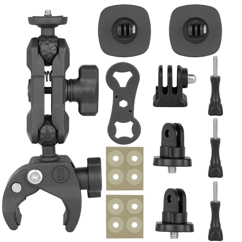 Camera Clamp Mount Round Mount for Action Cameras Socket Arm Round Head Adapter Drop Shipping
Camera Clamp Mount Round Mount for Action Cameras Socket Arm Round Head Adapter Drop Shipping