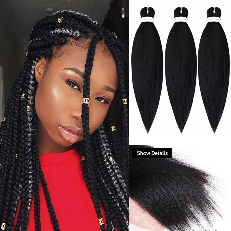 Pre Stretched Braiding Hair Extensions for For African Box Braids Blue Brown Synthetic Yaki Straight Box Braiding Hair
Pre Stretched Braiding Hair Extensions for For African Box Braids Blue Brown Synthetic Yaki Straight Box Braiding Hair
