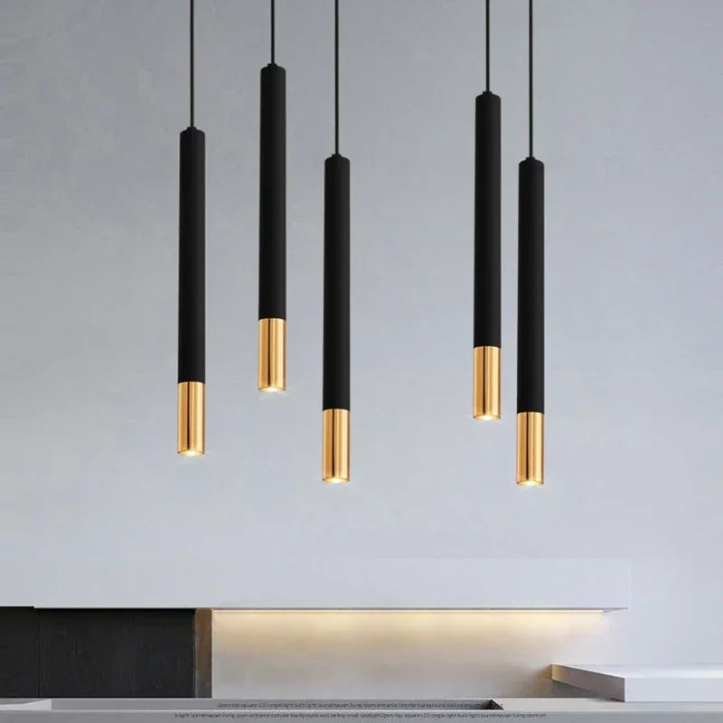 Modern Cylinder Chandeliers Spotlight 5w 10w LED Pendant Light Dining Room Hanging Lamp Kitchen Bedroom Bedside Lighting Fixture
Modern Cylinder Chandeliers Spotlight 5w 10w LED Pendant Light Dining Room Hanging Lamp Kitchen Bedroom Bedside Lighting Fixture