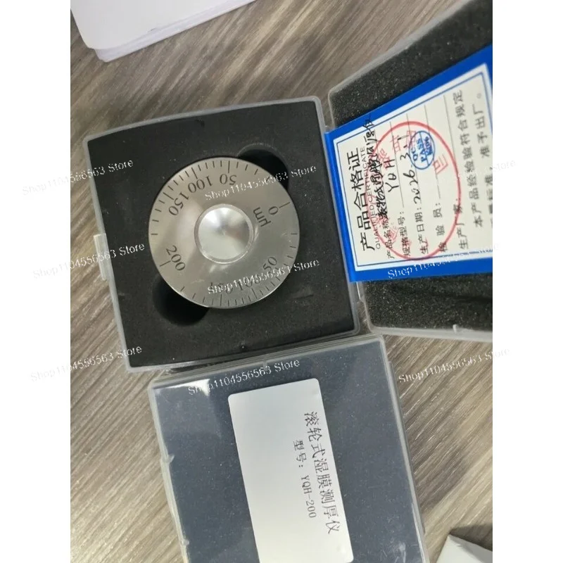Stainless Steel Wet Film Thickness Wheel Gauge 0~100um/150um/200um/500um Coating Thickness Measuring Tool
Stainless Steel Wet Film Thickness Wheel Gauge 0~100um/150um/200um/500um Coating Thickness Measuring Tool