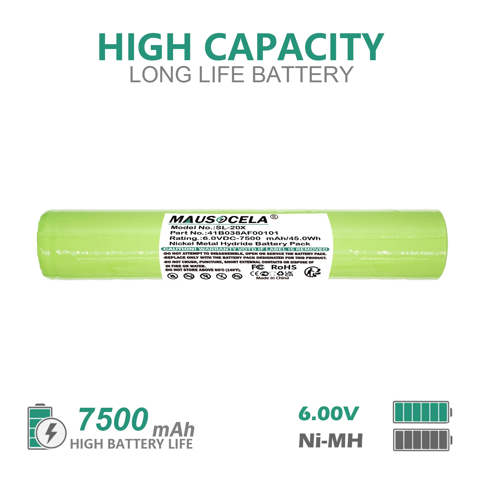 Flashlight Battery For MAGLITE:IMT-3500D,RL1019,2019 Mag Charger Lights,ARXX075,40070149,MA5,ML500,N38AF001A,RX1019,9032,ARXX235
Flashlight Battery For MAGLITE:IMT-3500D,RL1019,2019 Mag Charger Lights,ARXX075,40070149,MA5,ML500,N38AF001A,RX1019,9032,ARXX235