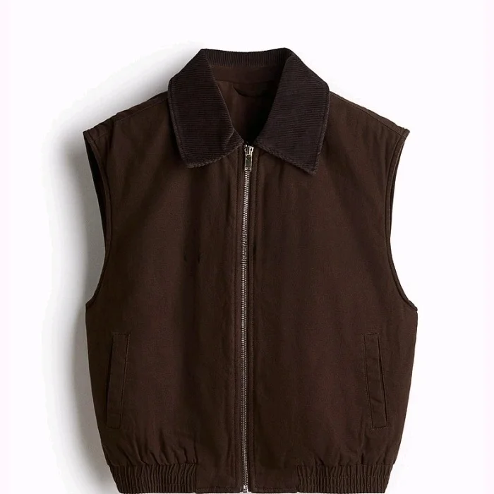 Autumn New Sle Casual Collar Svel Vest Faionable All-Match Corduroy Collar 309092 Ladies' Commute Polyester F...
Autumn New Sle Casual Collar Svel Vest Faionable All-Match Corduroy Collar 309092 Ladies' Commute Polyester F...