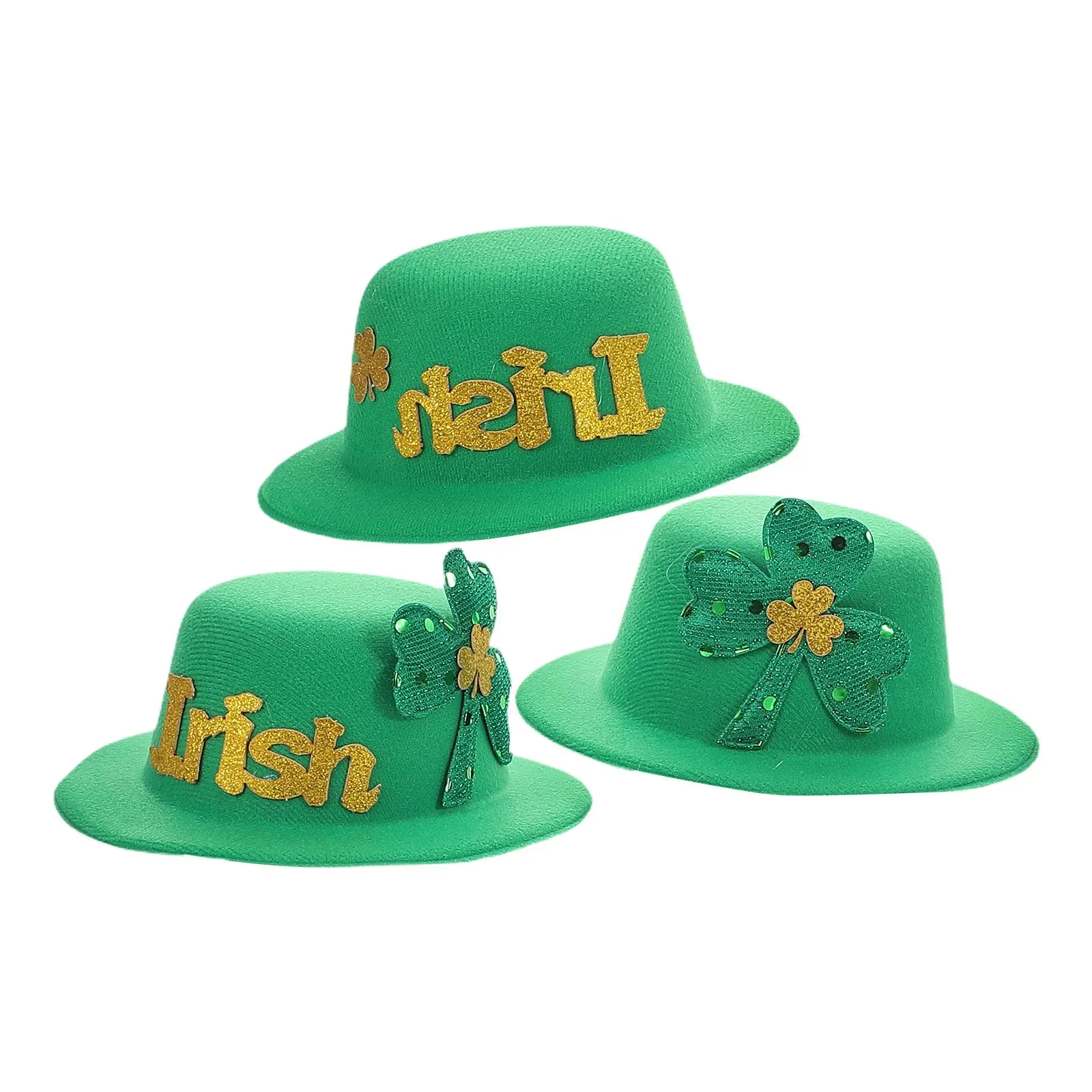 3 Pcs Irish Green Hair Accessories St Patricks Day Shamrock Hat Clips Women Festival Costume Props Styling Tools Hairpins
3 Pcs Irish Green Hair Accessories St Patricks Day Shamrock Hat Clips Women Festival Costume Props Styling Tools Hairpins